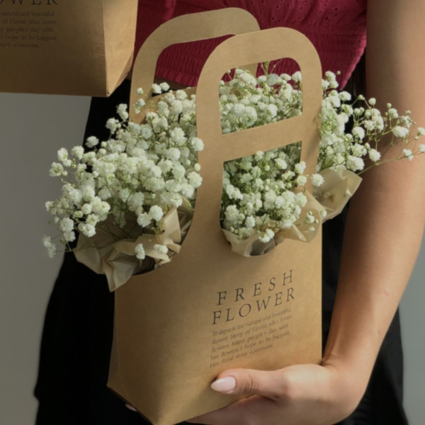 КОРОБКА С ГИПСОФИЛОЙ